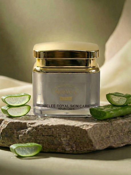Aloe Vera Gold Gelée Royal Skin Care parfümfrei mit 92% Aloe-Basis