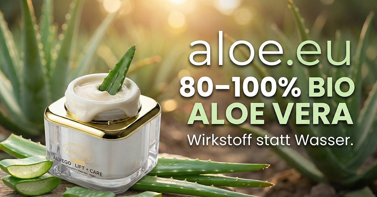 Premium Bio Aloe Vera Hautpflege & Trinkgel | Aloe Vera Service