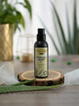 Aloe Vera Gold Aftershave Balsam in der schicken schwarzen Flasche mit 90% Bio-Aloe