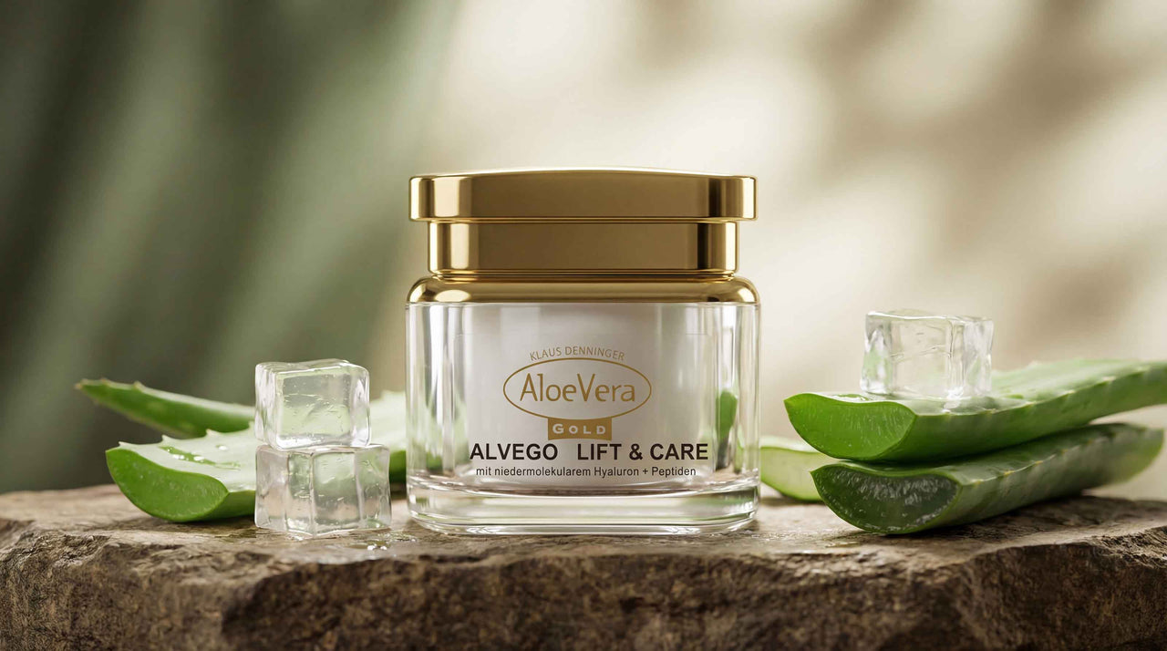 Alvego Lift und Care High Tech Anti Aging Tagespflege im eleganten Tiegel