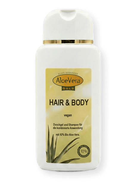 Aloe Vera Gold Hair and Body Unisex Pflege für Haut und Haar