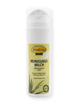 Aloe Vera Gold Reinigungsmilch in der 150 Milliliter Flasche