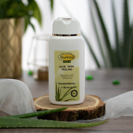 Aloe Vera Gold Soft Peeling mit Jojoba Peelkügelchen