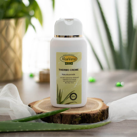 Aloe Vera Gold Thermo Creme mit Chili für intensive Wärmepflege