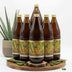 Ein Produktbild von 6 Aloe Vera Gold Trinkgel Wilde Aloe Ferox Flaschen
