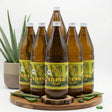 Ein Produktbild von 6 Aloe Vera Gold Trinkgel Natur Flaschen