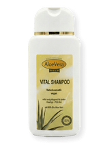 Aloe Vera Gold Vital Shampoo mit 80 Prozent Pflanzensaft für die Haare